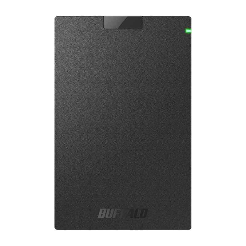 BUFFALO USB3.2(Gen1)対応ポータブルHDD Type-Cケーブル付 HD-PGACU3-Aシリーズ