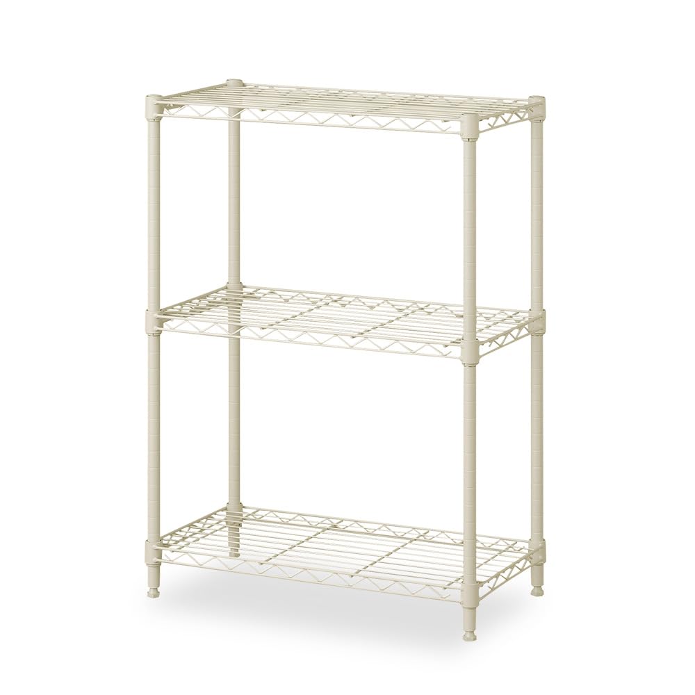 Rakuten - メタルラック 収納棚 スチールラック 幅伸縮タイプ 奥行35cm 高さ120cm 収納ラック キッチン収納 洗面所収納 隙間収納 スチール棚