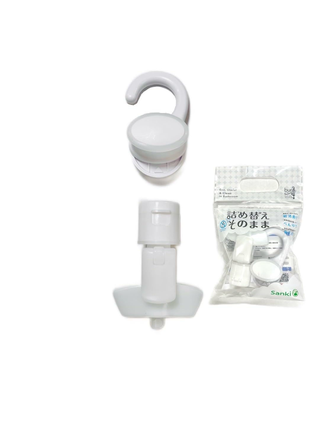 ・対応製品:硬めコンディショナー専用詰め替えパック ・抽出方式:本体握る方式(ワンプッシュ) ・構造:逆支弁構造 ・抽出量:ミニシリーズ 3~4ml、スタンダード 5~6ml ・耐荷重:4~5kg