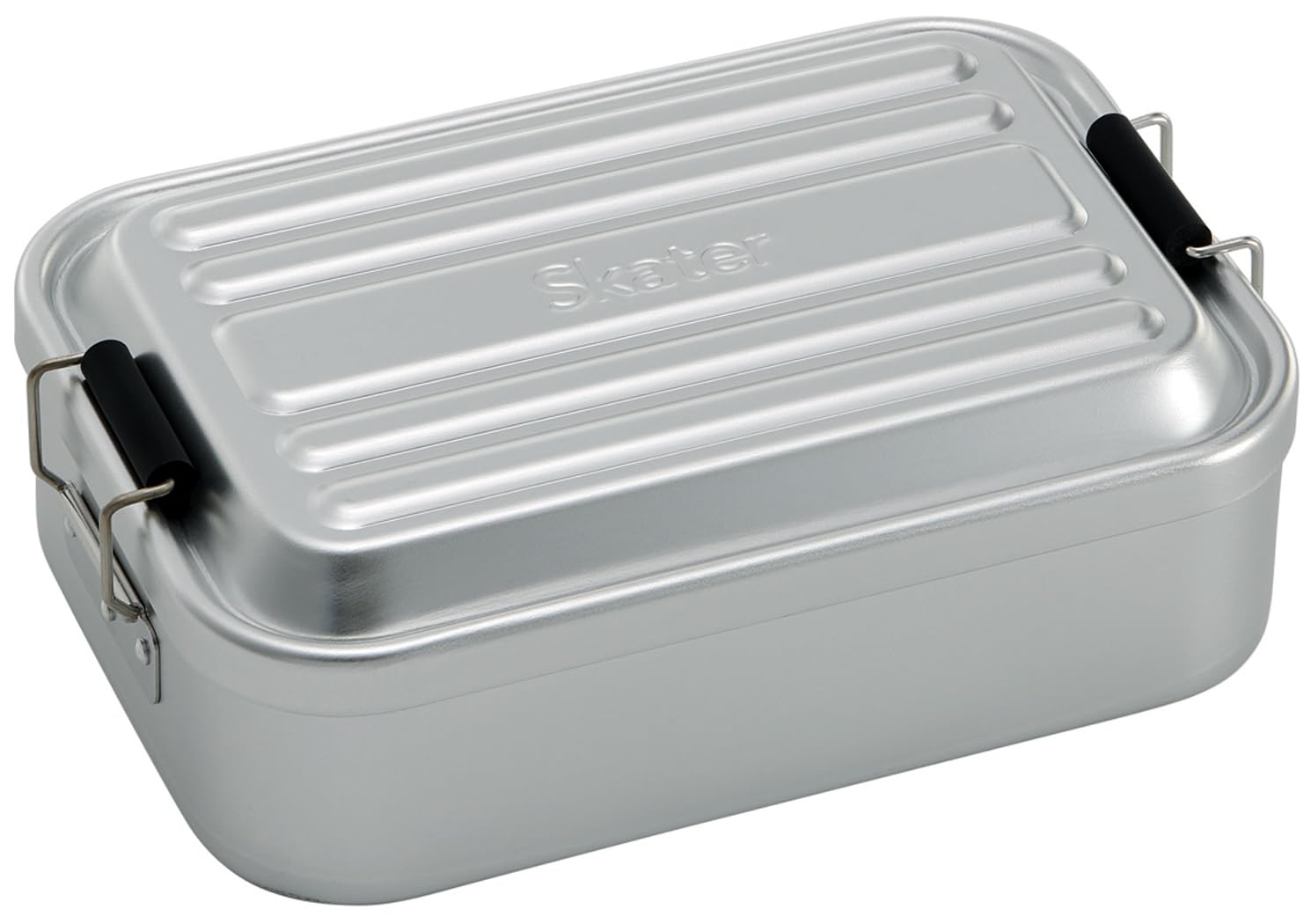 Lunch Boxes - 弁当箱 アルミ製 1段 軽い ふわっと盛れる ランチボックス お弁当 ランチ 幼稚園 保育園 小学校 遠足 弁当 蓋付き 丈夫 レトロ おしゃれ