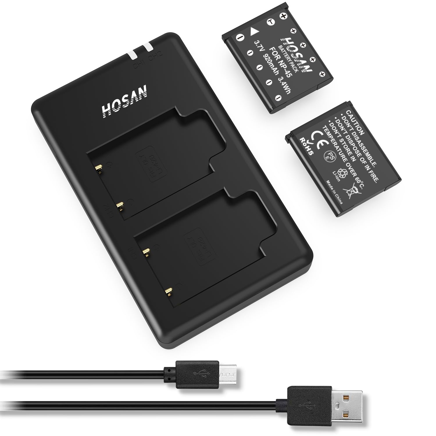 ・容量:920mAh/3.4Wh ・バッテリー個数:2個 ・入力:5V/2.1A(Micro USB) ・充電方式:同時急速充電 ・充電インジケーター:充電中赤ランプ、充電完了後緑ランプ ・安全機能:過充電防止、過放電防止、過電圧防止、過電流防止、ショート防止、サージ防止 ・素材:耐火性素材