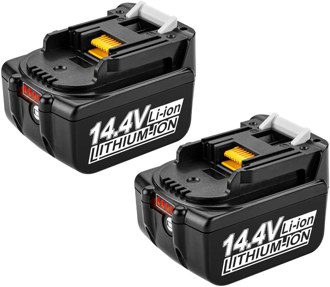 電動工具用バッテリー 14.4V 互換バッテリー 残容量表示 PSE認証 対応機種 BL1415 BL1430 BL1440 BL1450 BL1460 194066-1 194065-3