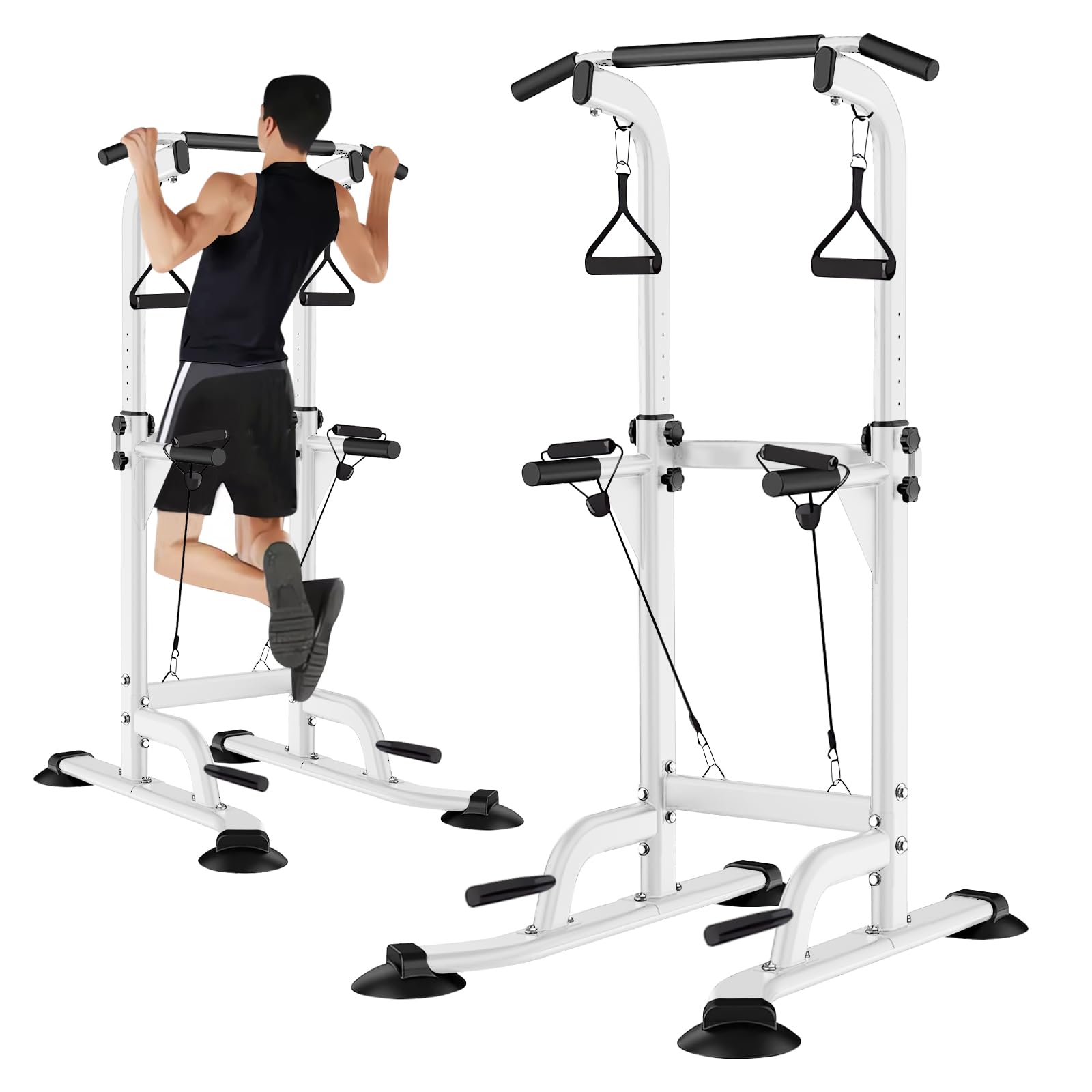 ・高さ調整:10段調節 ・耐荷重:150kg ・つり革耐荷重:50kg
