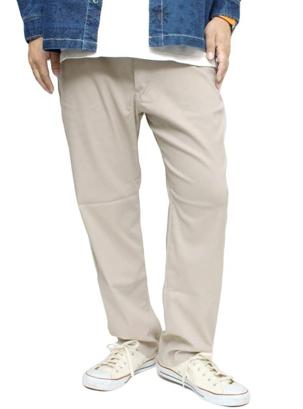 [ワン カラーズ] デニムパンツ メンズ 大きいサイズ 選べる股下 スリム レギュラーフィット ストレッチ テーパード ジーンズ チノパンツ