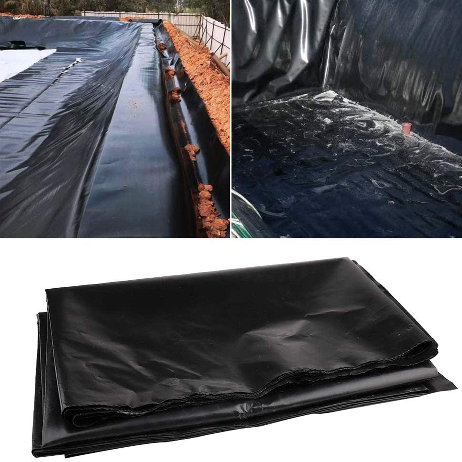 ・サイズ:2m×2m ・材質:HDPE(高密度ポリエチレン) ・厚さ:40S(0.4mm) ・カラー:ブラック