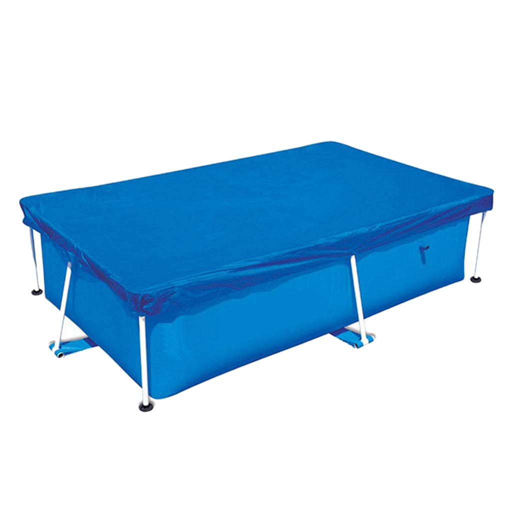 ・素材:オックスフォード布 ・機能:防水 ・カラー:青 ・サイズ:220cm (7.2x4.9フィート)、260cm (8.53x5.25ft)、300cm (9.8x6.56フィート)、400cm (13.12x6.56フィート) ・固定方法:巾着コード留め具