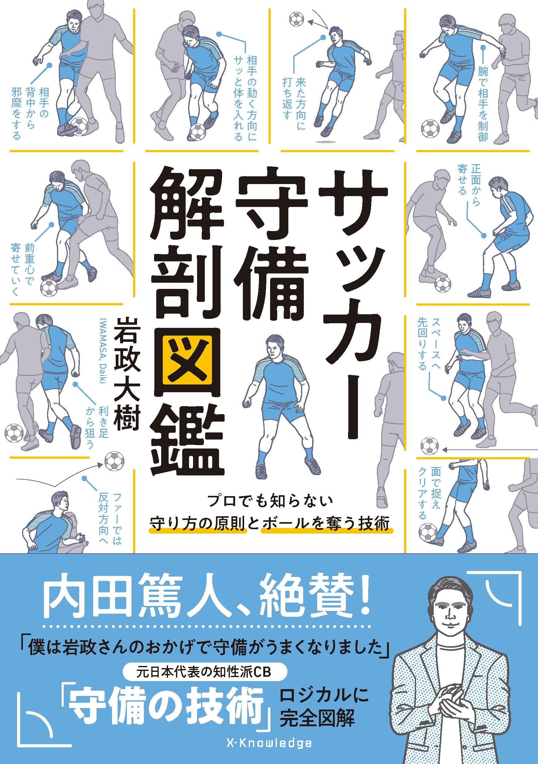サッカー守備解剖図鑑