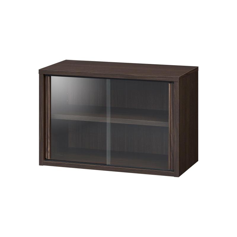 白井産業(Shirai) 食器棚 カップボード キッチン収納 ガラスキャビネット 一人暮らしの部屋や狭いスペ..