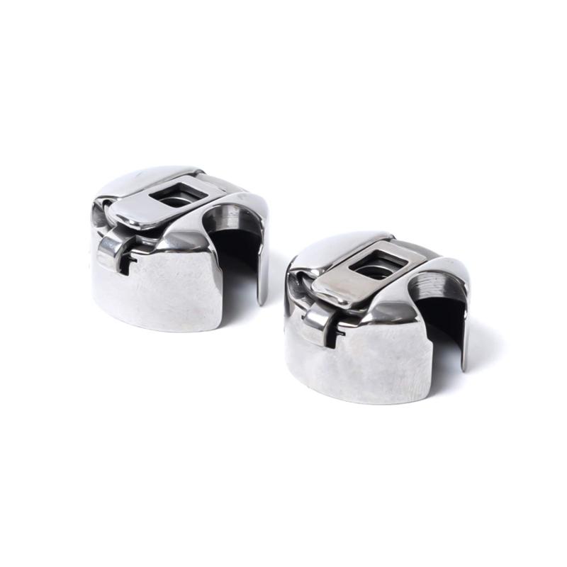 ボビンケース 2個セット ボビン ミシン 職業工業用 (スチール製) H-型 垂直全回転釜 【NNM】