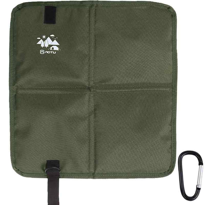 BOJIDO アウトドア万能座布団 携帯クッション 防水・断熱防湿で快適 キャンプ・花見・スポーツ観戦から通勤まで 水洗い可能(ブラック)