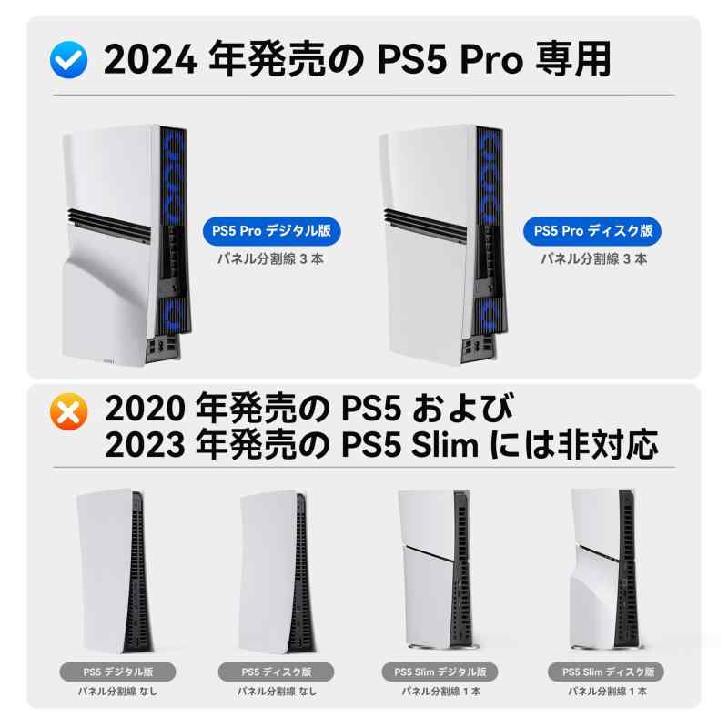 KIWIHOME PS5 PRO用 冷却ファン...の紹介画像3