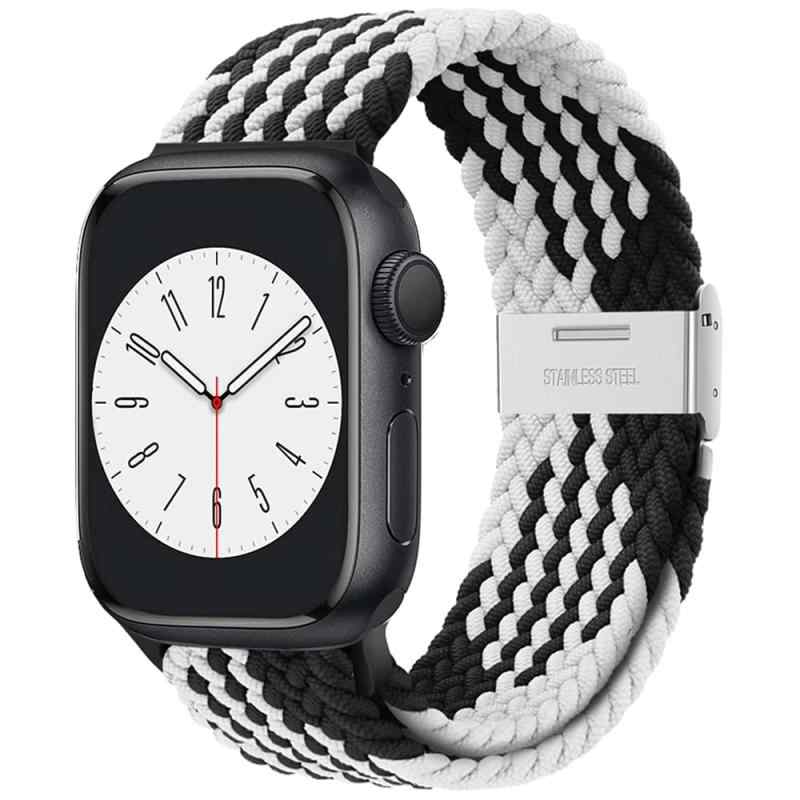 Toilet Articles - アップルウォッチ バンド Apple Watch バンド 49mm 46mm 45mm 44mm 42mm 41mm 40mm 38mm 編み込み 伸縮 調整可能 ソロループ Apple Watch Series Ultra SE 11 10 9 8 7