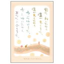 澤田直見ポストカード SN-006 うさぎとかめ【前を向いたから会えた】絵葉書【追跡可能メール便可】