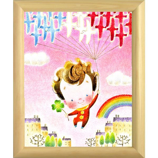 msi-06 サライマサコ《フレーム/ミニアート》フレーム付き☆ミニポスター(アート/インテリア雑貨)通販☆