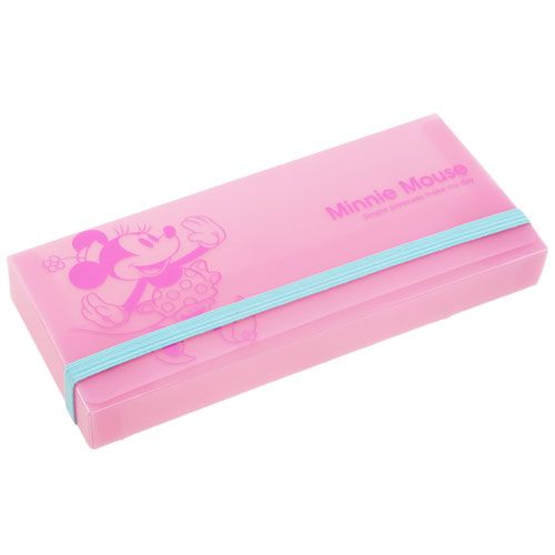 ミニーマウス《ペンケース/筆箱》クリアペンケース【color】事務用品☆ディズニー（キャラクターグッズ/文具）通販☆