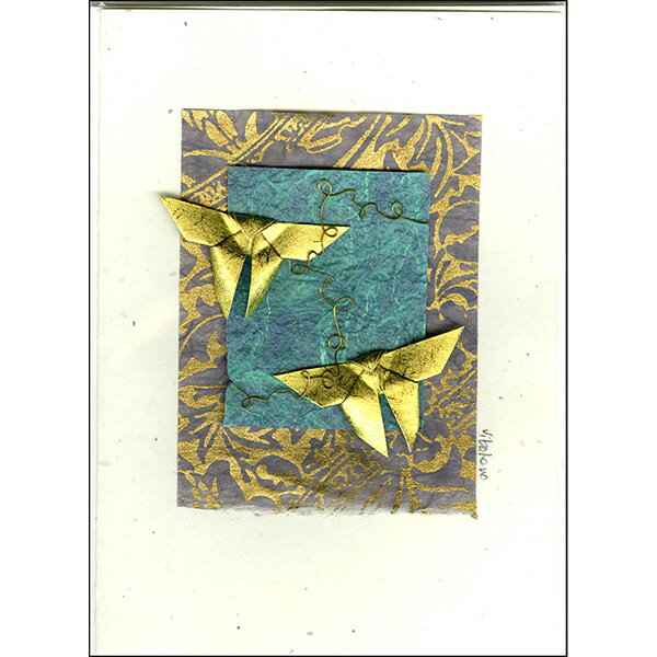 Vicki Bolen　メッセージカード【Butterfly　Kisses】《VB-02》【追跡可能メール便可】