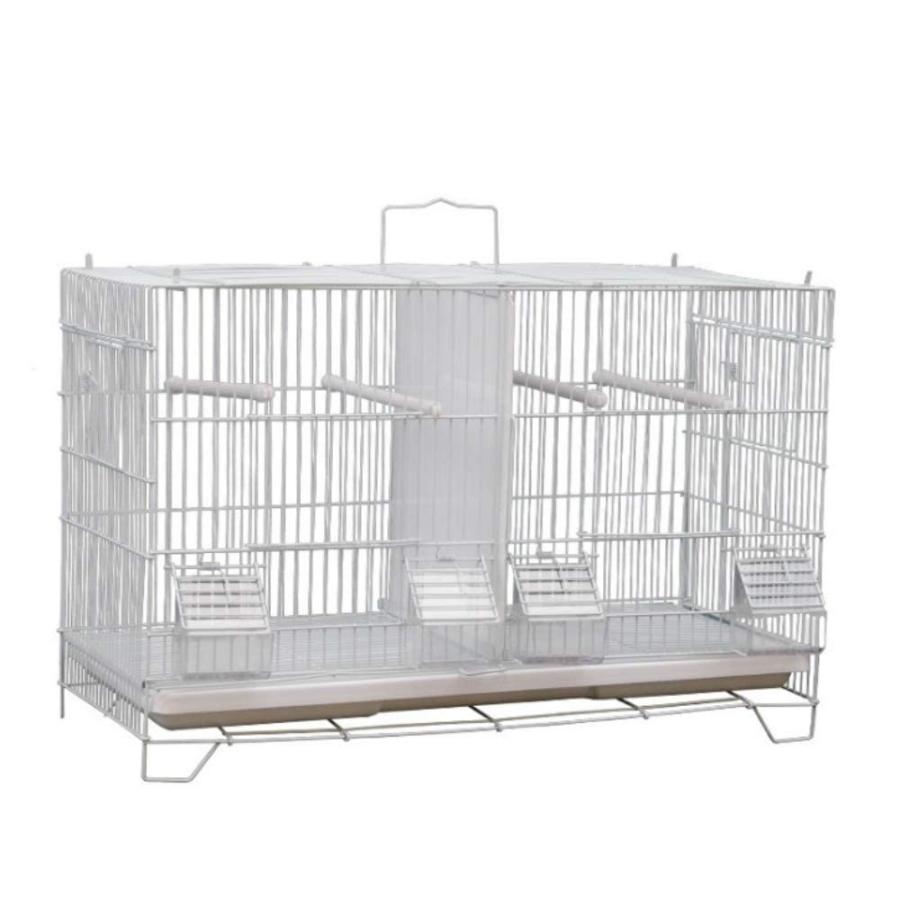 鳥かご バードゲージ 仕切り 付き 鳥小屋 大型 複数飼い セキセイインコ オカメインコ 文鳥 ケージ ゲージ 鳥がご