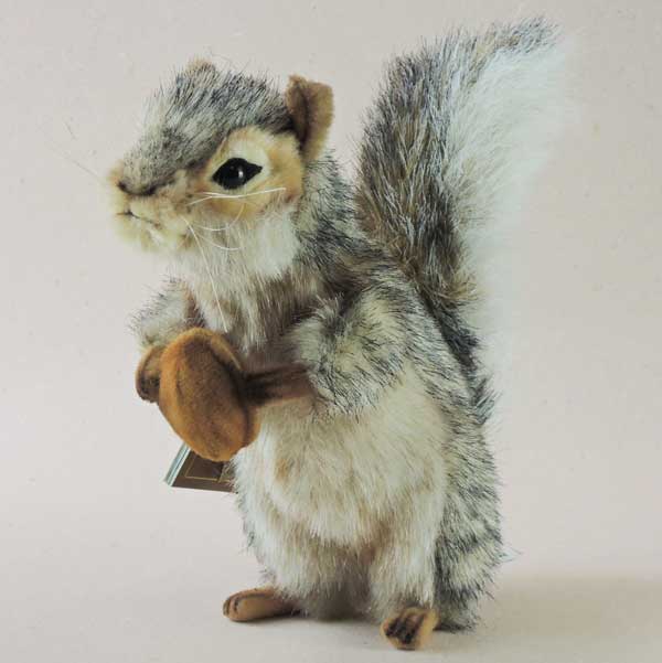 HANSA ハンサ ぬいぐるみ 灰色リス 21