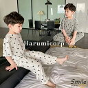 ルームウェア キッズ セットアップ 女の子 男の子 子供服 tシャツ 半袖 長袖 ロングパンツ ベビー服 上下セット おしゃれ 可愛い 部屋着 パジャマ 春 夏...