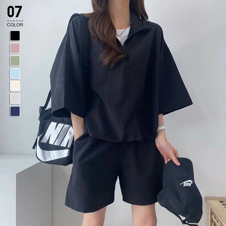 セットアップ レディース ブラウス パンツ 上下セット 無地 ワイドパンツ 上下セット体型カバー カジュアル きれいめ おしゃれ 30代 40代 50代 60代 可愛い 二次会 同窓会 女子会