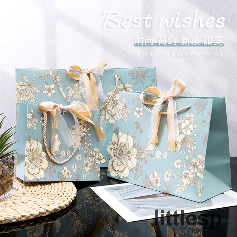 紙袋 25.0*20.0*12.5cm クラフトバッグ セット ギフトバッグ 手提げ 手土産袋 ラッピング用品 小分け紙袋 ミニ紙袋 バレンタイン ホワイトデー