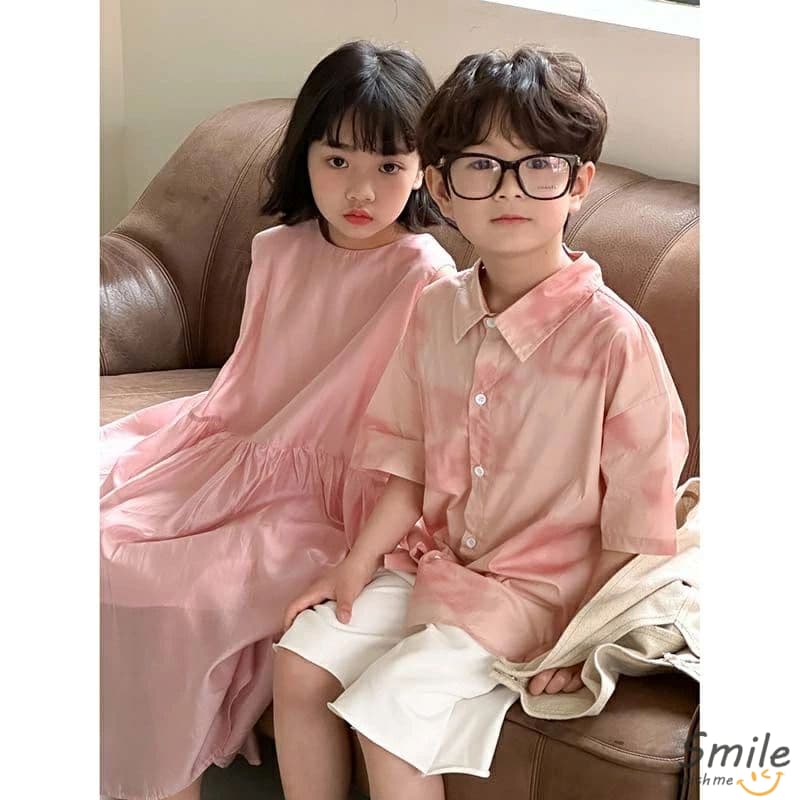 ワンピース 女の子 セットアップ キッズ 兄妹 子供服 ショートパンツ おしゃれ 可愛い ベビー服 夏 上下セット トップス ボトムス 半ズボン ジュニア 赤ちゃん 入学 入園 誕生日 プレゼント 幼稚園 小学生 お出かけ 150cm 男の子 シャツ 半袖