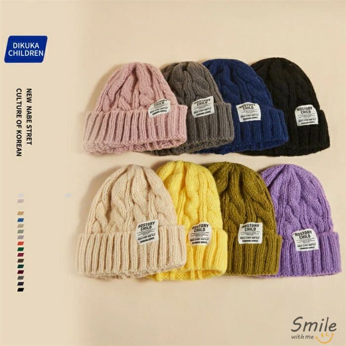 ニット帽 子供 こども キッズ 子ども 冬 帽子 裏起毛 ふわふわ あたたかい 男の子 女の子 雪遊び 防寒 ..