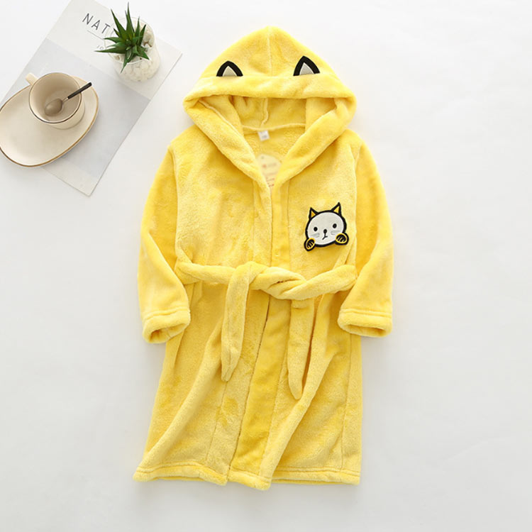 キッズ用 子供服 ガウン ルームウェア 着る毛布 パジャマ 女の子 ナイトウェア もこもこ ふわふわ あったか 可愛い キッズ用 フード付き 男の子 ジュニア 秋冬 部屋着 バスローブ 3