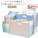 ドキュメントスタンド ファイル 書類ケース 書類 収納 A4 13ポケット ファイルボックス ファイル収納 ドキュメントファイル ジャバラ おしゃれ ファイルケ...