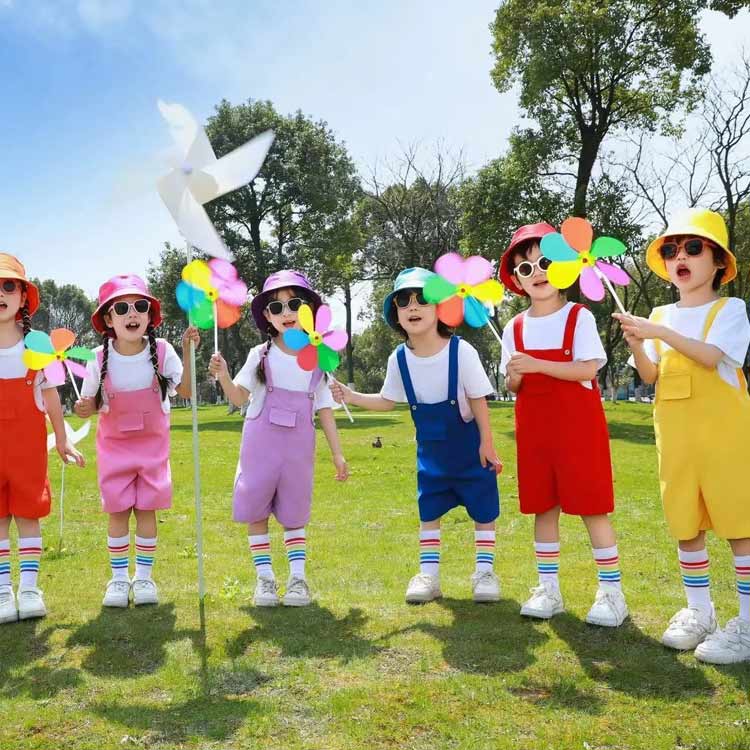 ダンス衣装 女の子 サロペット 幼稚園 男の子 カラフル 卒業写真撮影 キッズ 韓国...