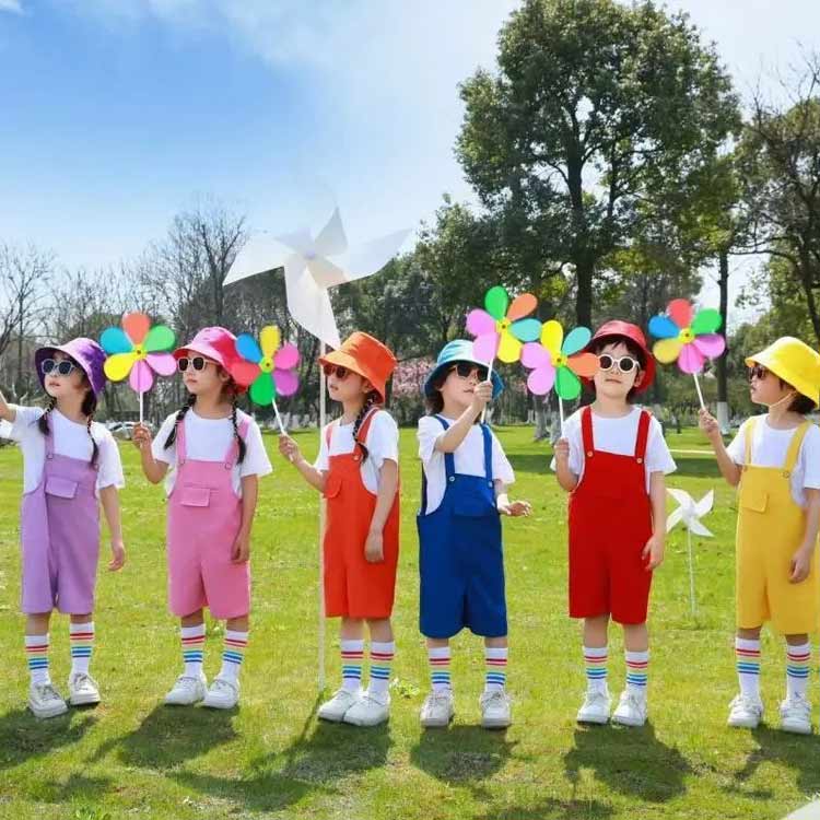 ダンス衣装 女の子 サロペット 幼稚園 男の子 カラフル 卒業写真撮影 キッズ 韓国...