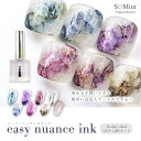 easy nuance ink-イージーニュアンスインクセット-/エスミント ネイル ジェルネイル ネイルアート カラフル ネイルパーツ ニュアンスネイル ニュアンスカラー アンティーク 天然石 天然石ネイル