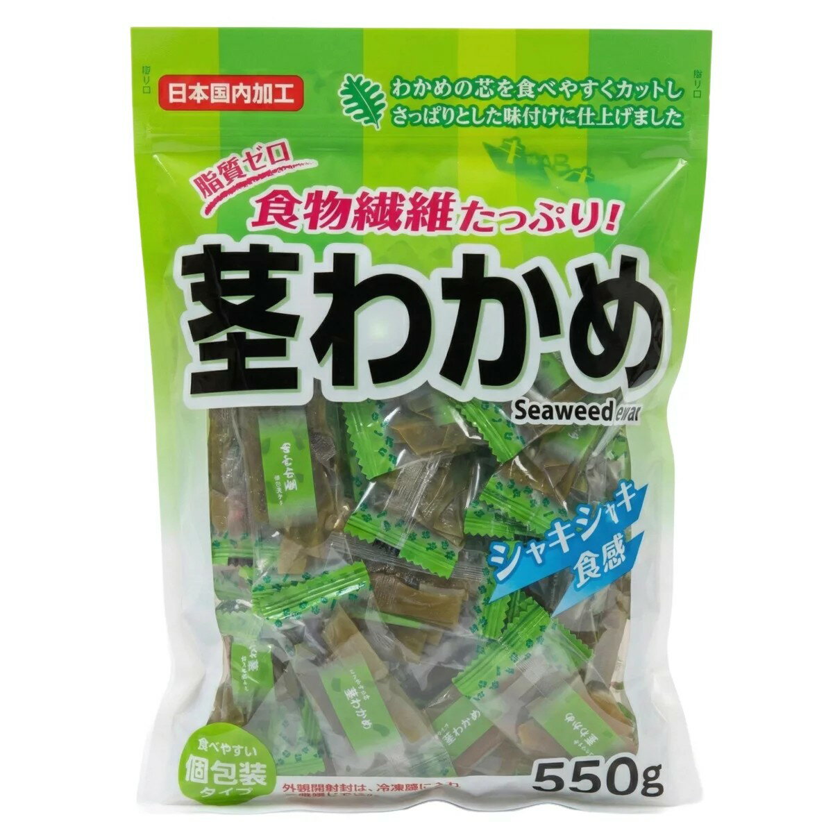 Wakame （Seaweed） - 合食 茎わかめ 550g GOSHOKU KUKI-WAKAME 550g×2SET