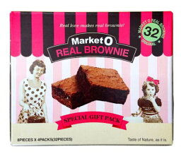 マーケットオー リアルブラウニー 24g X 32個×2セット MARKET O REAL BROWNIE 24g X 32PC×2