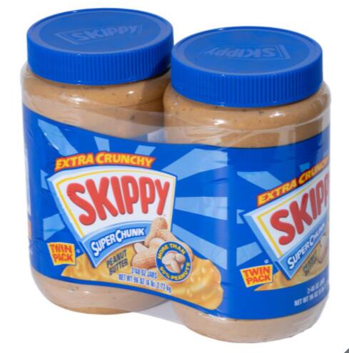 スキッピー ピーナッツバターチャンク 1.36kg x 2個　SKIPPY Peanut Butter Chunk ...