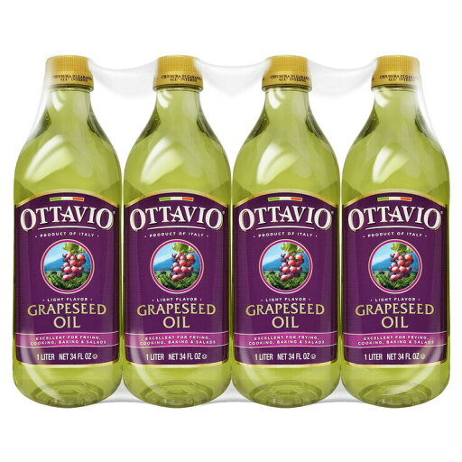 オッタビ Ottavio 食用グレープシードオイル 920g×4本 オッタビ Ottavio 食用グレープシードオイル 920g×4本