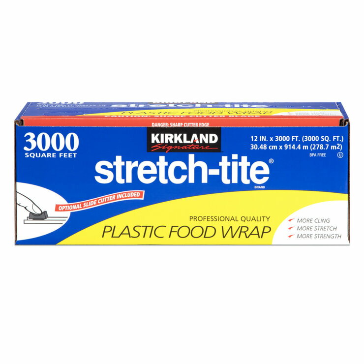 樂天商城 - カークランドシグネチャー フードラップ 30cm x 914m　Kirkland Signature Plastic Food Wrap Strech Tite 30cm x 914m