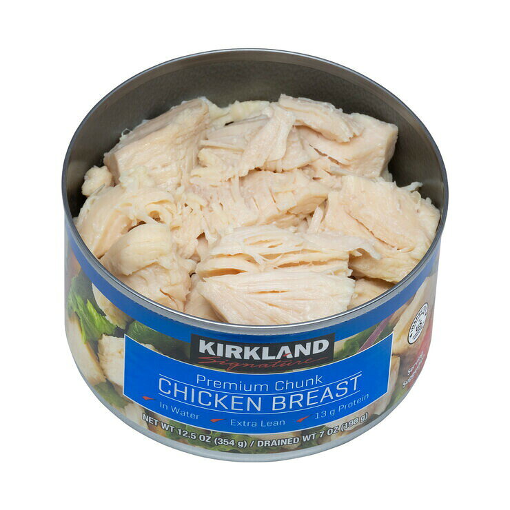 カークランドシグネチャー チキン缶 354g x 6　Kirkland Signature Canned Chicken...