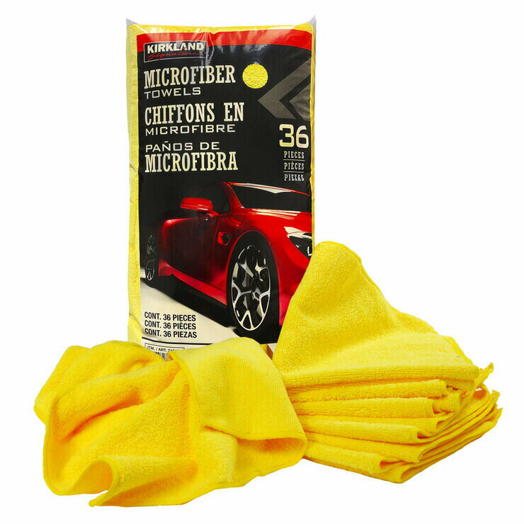 カークランドシグネチャー マイクロファイバータオル 36枚 Kirkland Signature Microfiber Towel 36 PK