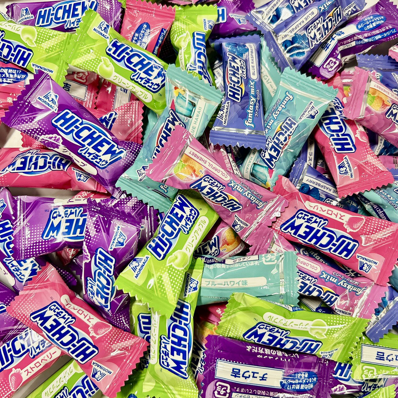 森永製菓 ハイチュウ・ファンタジーミックス08g アソートセット 個包装 大容量 詰め合わせ ソフトキャ..