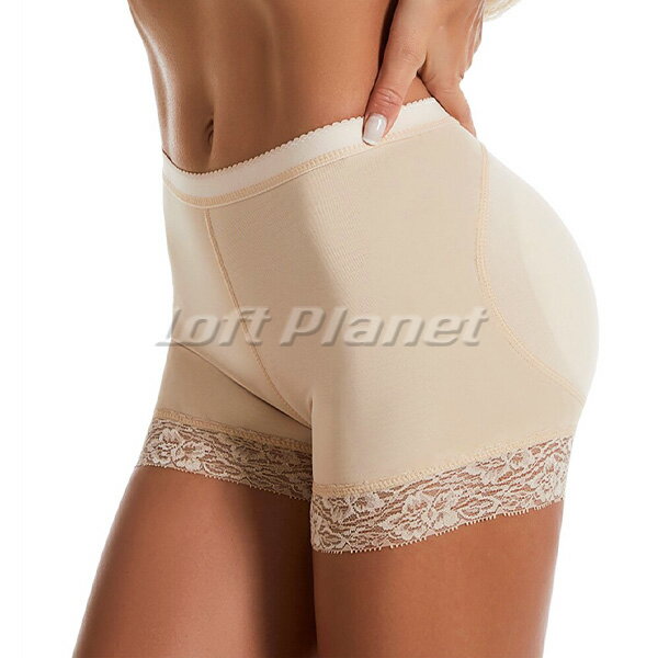 ヒップパッド お尻パッド ショーツ ガードル 豊尻 美尻 ヒップアップ シェイパー 補正下着 シークレット レディース ベージュ WB-W35080A 2
