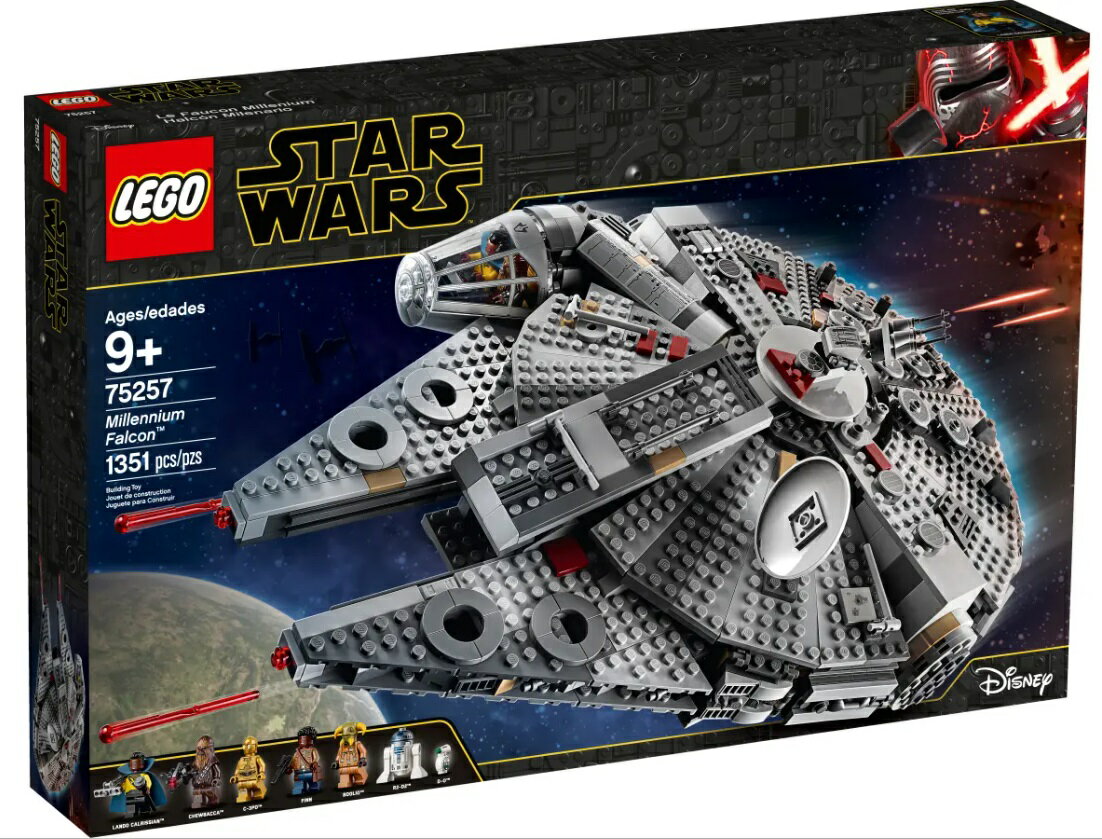 楽天市場】レゴ スターウォーズ ミレニアム・ファルコン 75257の通販 