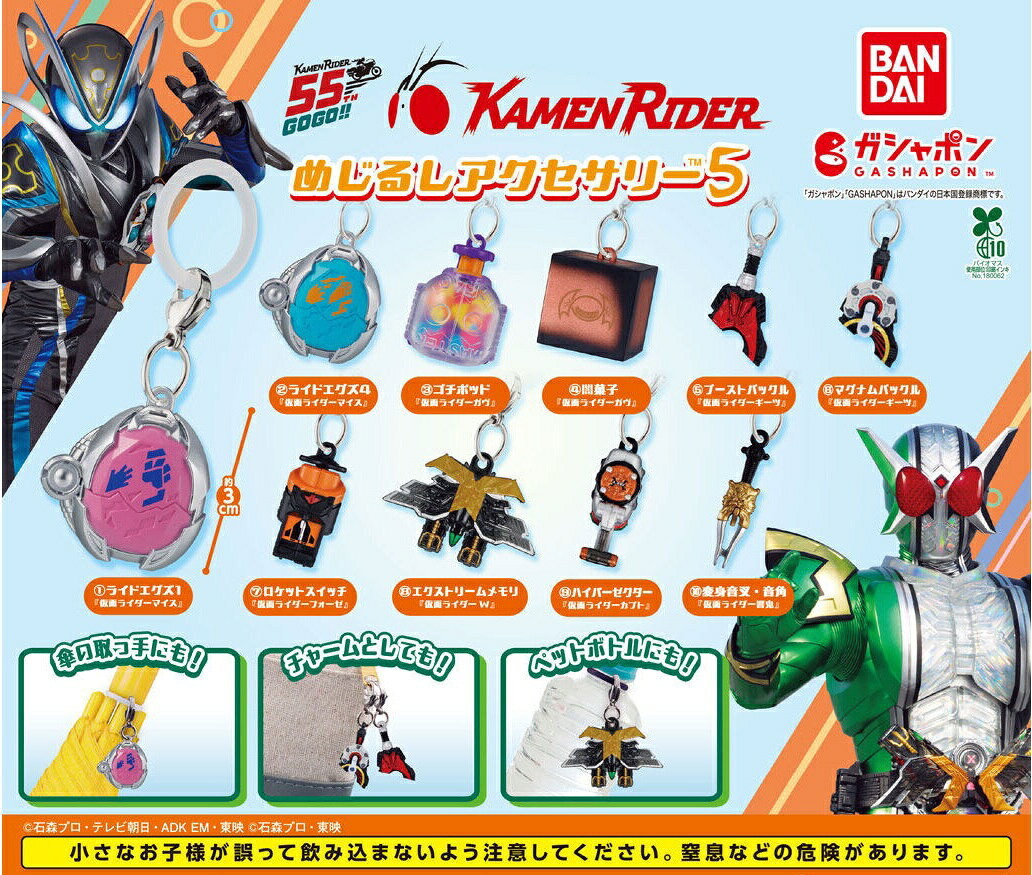 【予約受付中】仮面ライダー めじるしアクセサリー5 全10種コンプリートセット 仮面ライダーシリーズ 第5弾 マイス …
