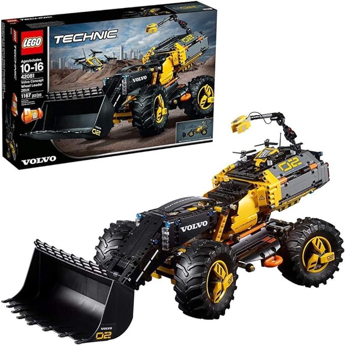 レゴ (LEGO) テクニック ボルボ コンセプトホイールローダー ZEUX 42081