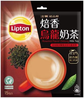 【15袋入り】 台湾限定 リプトン ウーロンミルクティー 絶品醇－焙香烏龍奶茶ローストフレーバー