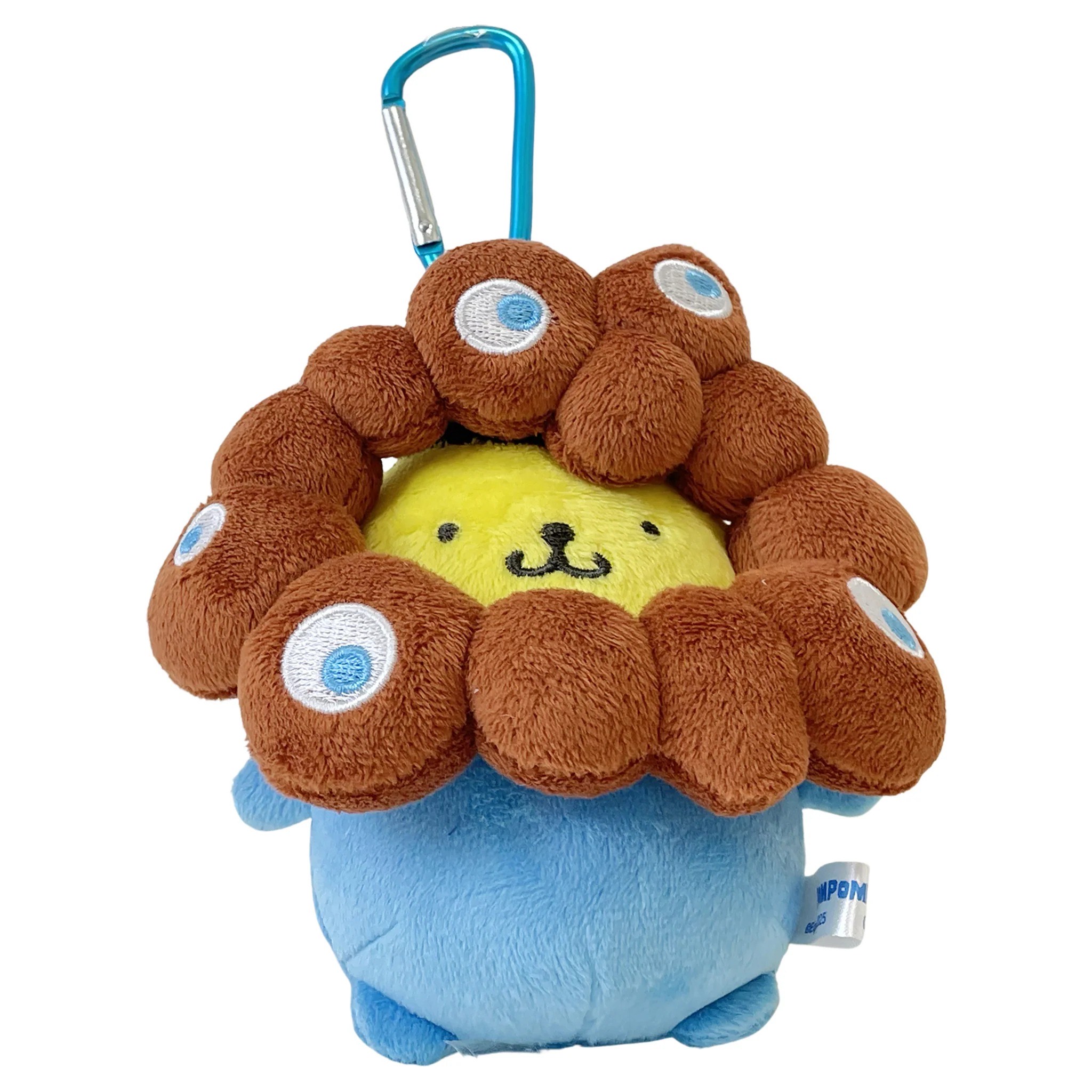 EXPO2025　万博　サンリオキャラクターズ　ミャクミャクなりきりぬいぐるみ　カラビナつき　ポムポムプリンのサムネイル