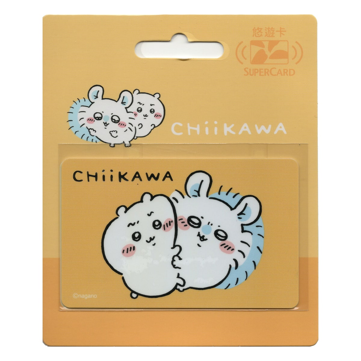 悠遊カード ちいかわとモモンガ オレンジ 台湾 交通カード EasyCard ICカード ゆうゆうカード 日本国内より発送 ちいかわ
