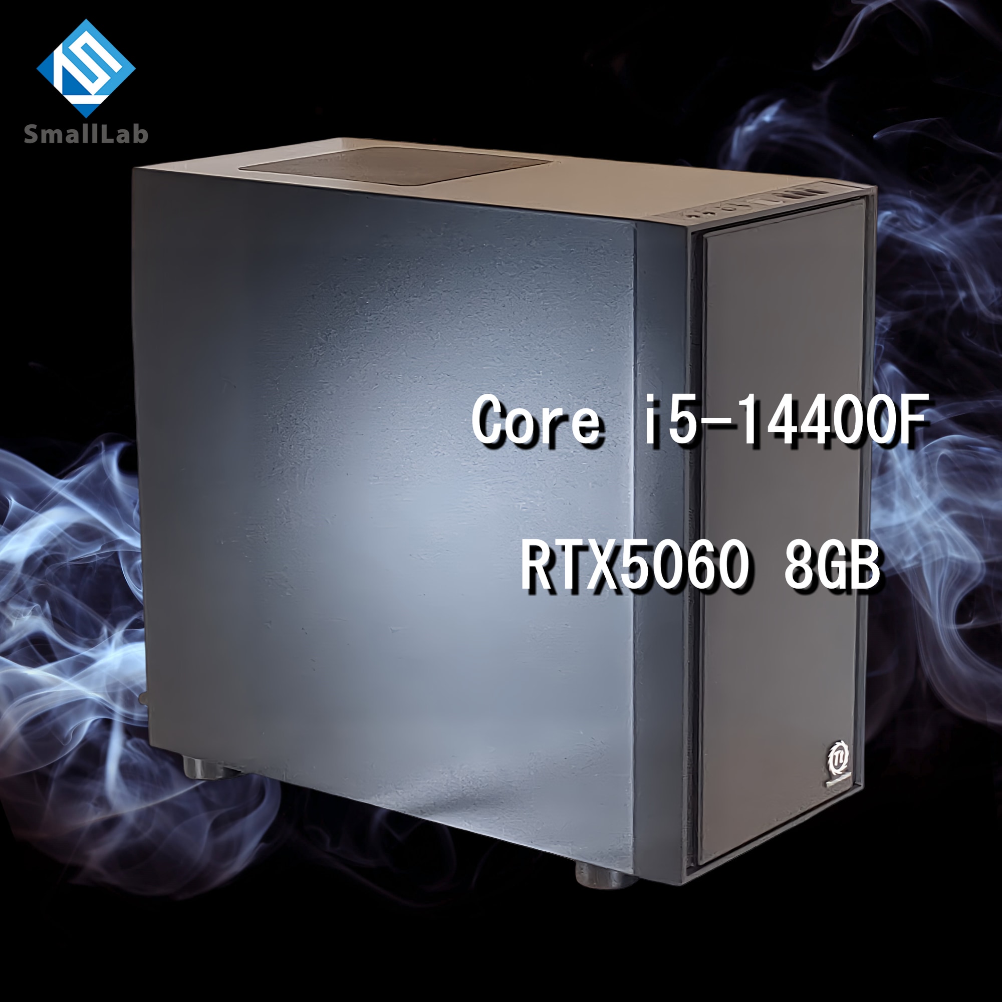 スモールラボ Intel Core i5-14400F ／ RTX5060 8GB コスパ最強 ゲーミングPC Windows 11 SSD・メモリ 選択式 無線LAN機能 WiFi6E Bluetooth5.3