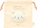 【サンエックス】すみっコぐらし ふわふわフェイス巾着(すみっコ大好きシリーズ・ねこ)【CA50604 発売済・在庫品】