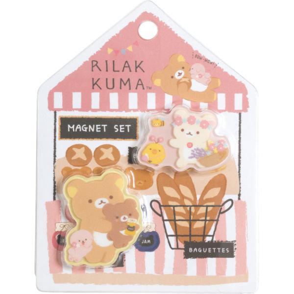 【サンエックス】リラックマ リラックマルシェ マグネットセット A【FT62901 発売済・在庫品】